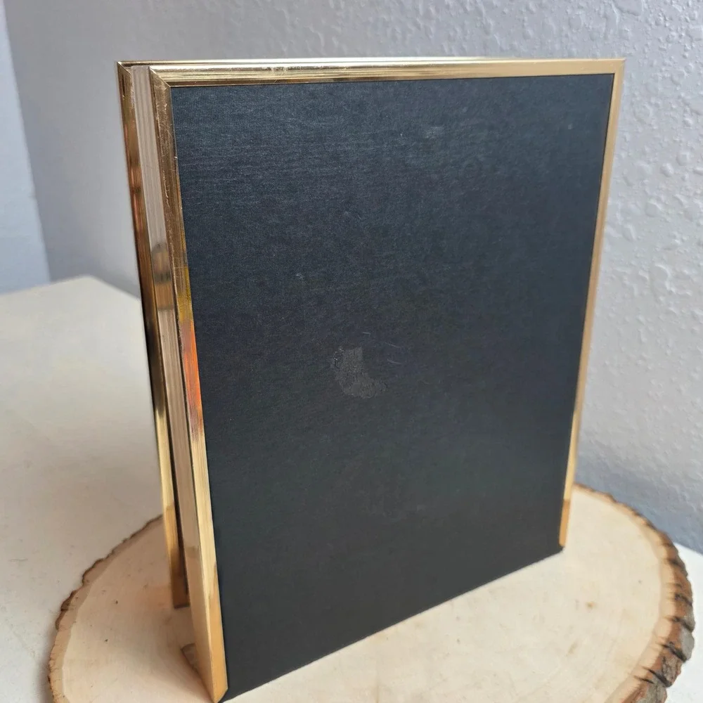 CLEARANCE 💲6️⃣Vintage Intercraft Gold Double Hinged Photo Frame The‎ Collection